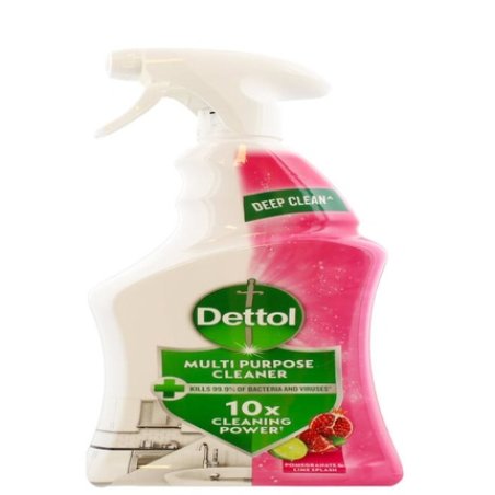Dettol Antibacterial Multi Purpose Cleaner Spray Pomegranate 750ml