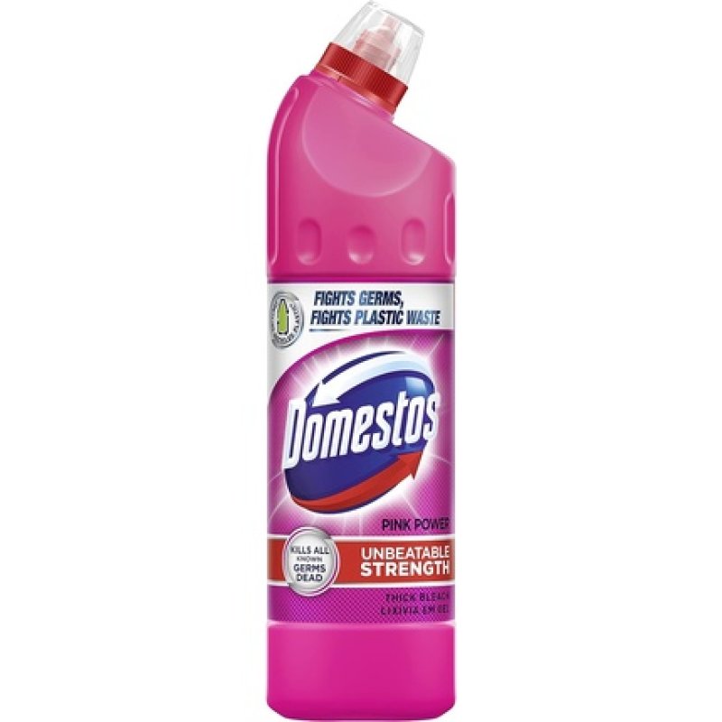 Domestos Pink Power Thick Bleach 750ml