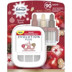 Febreze 3volution Plug Starter Kit & Refill Spiced Apple 1 Count