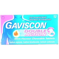 Gaviscon Double Action Tablets 12 Count