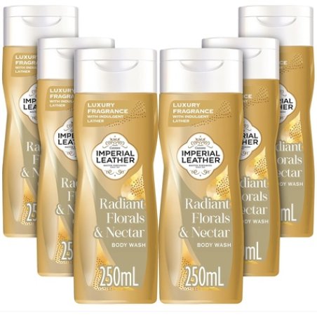 Imperial Leather Radiant Florals & Nectar Body Wash Shower Gel with Signature Oil
