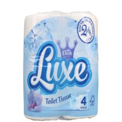 Little Duck Luxe Toilet Tissue 2ply 4 Pack