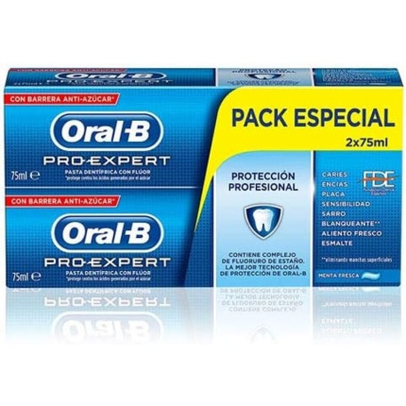 Oral B Pro Expert Professional Protection Twin Pack 2 X 75 Ml