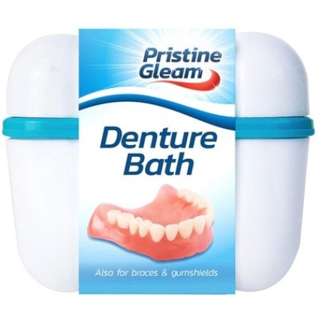 Denture Bath Box Braces Rinse Tray