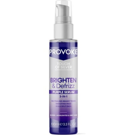 Provoke Touch of Silver Brighten and Defrizz Purple Serum 100ml