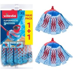 Vileda SuperMocio 3Action XL Mop Refill 2 Pack