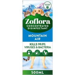 Zoflora Fresh Home Mountain Air 500ml Concentrated 3-in-1 Multipurpose Disinfectant 500ml