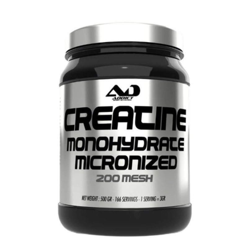 Addict Sport Nutrition Creatine Monohydrate Micronized 200 Mesh 500g