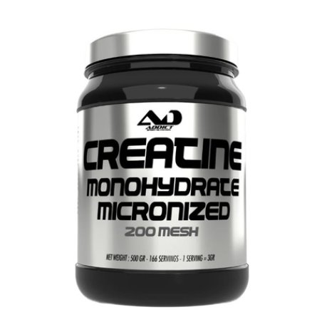 Addict Sport Nutrition Creatine Monohydrate Micronized 200 Mesh 500g