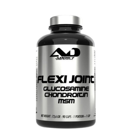 Addict Sport Nutrition Flexi Joint Glucosamine Chondroitin Msm 90 Capsules