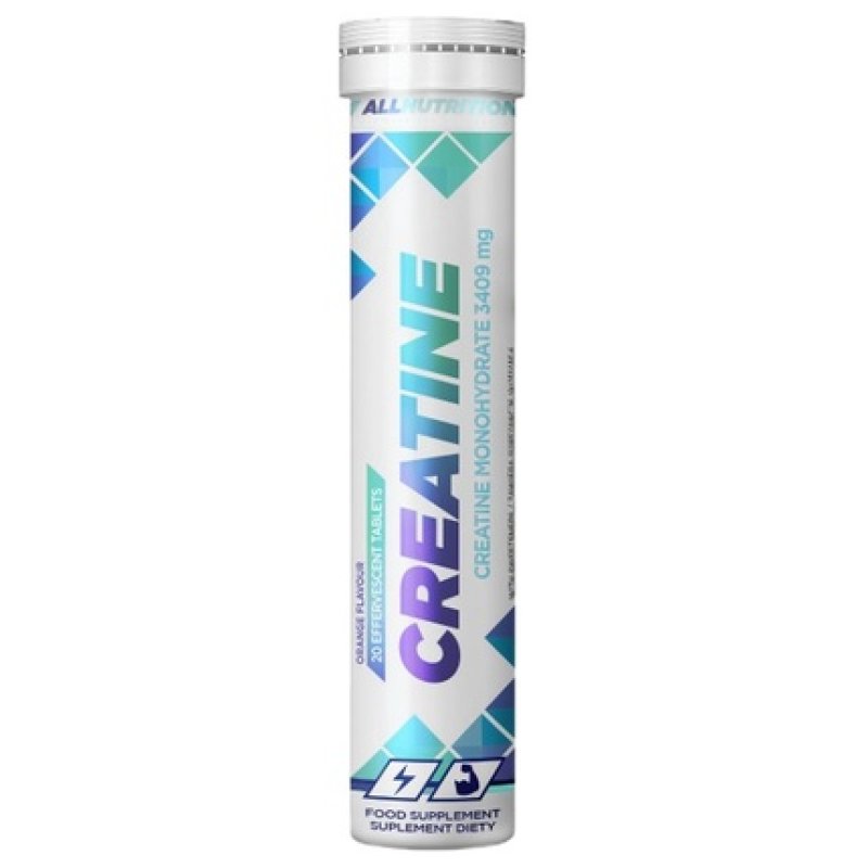 Allnutrition Creatine Monohydrate 3409mg Orange 20 Effervescent Tablets