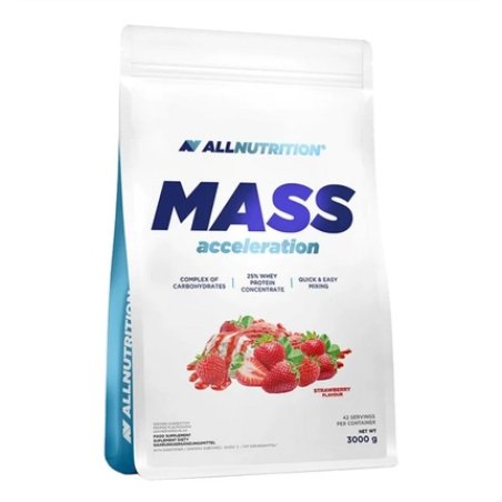 Allnutrition Mass Acceleration Strawberry 3000g