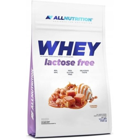 Allnutrition Whey Lactose Free Caramel 700g