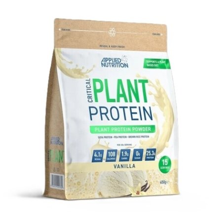 Applied Nutrition Critical Plant Protein Vanilla 450g
