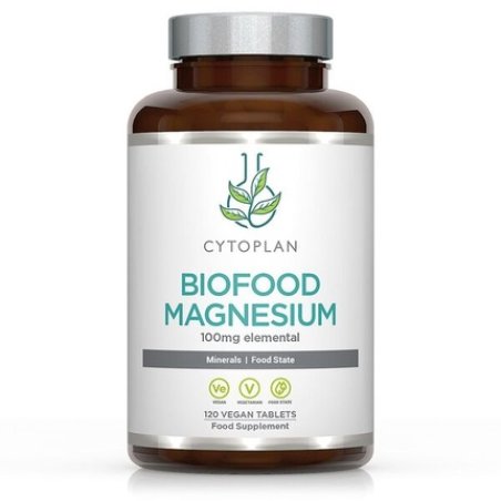 Cytoplan Biofood Magnesium 120 Vegan Tablets