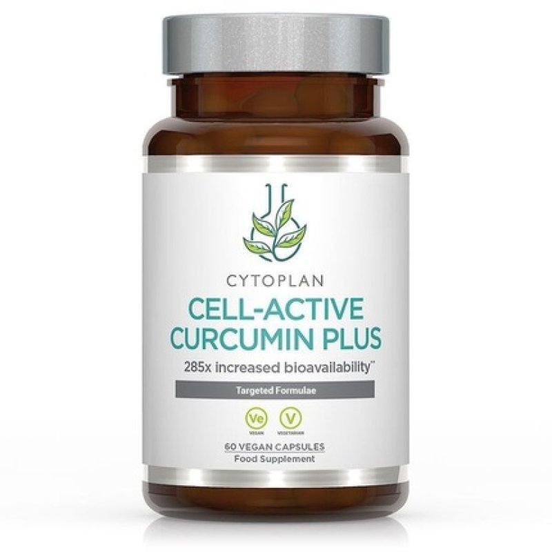 Cytoplan Cellactive Curcumin Plus 60 Vegetable Capsules