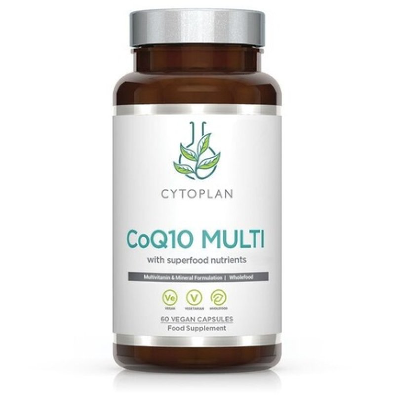 Cytoplan Coq10 Multi 60 Vegetable Capsules