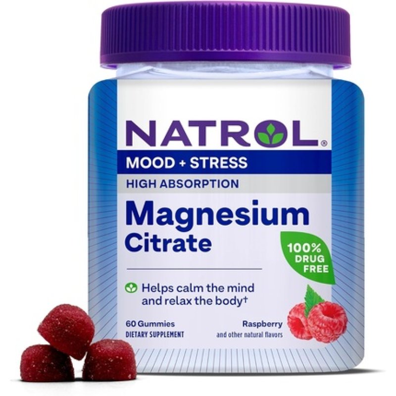 Natrol Magnesium Citrate High Absorption Supplement for Mood
