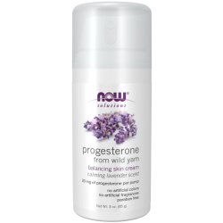 Now Foods Natural Progesterone Balancing Skin Cream With Lavender 85g