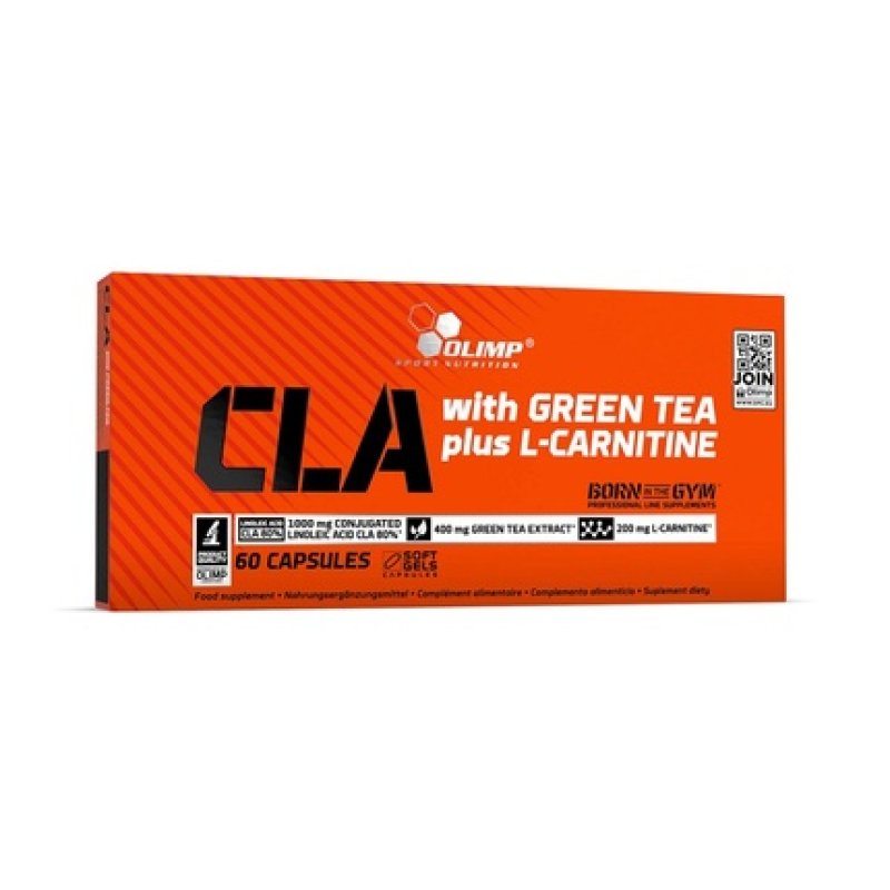 Olimp Nutrition Cla With Green Tea Plus Lcarnitine 60 Capsules