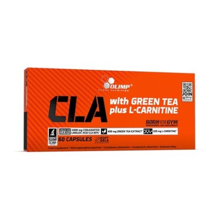 Olimp Nutrition Cla With Green Tea Plus Lcarnitine 60 Capsules