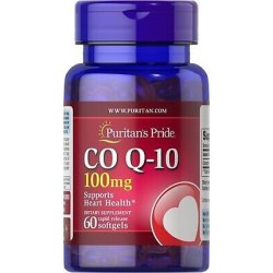 Puritan's Pride Coenzyme Q10 100mg 60 Softgels