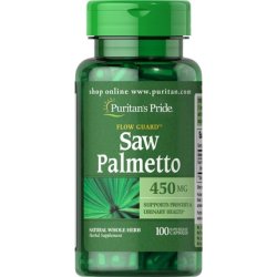 Puritan's Pride Saw Palmetto 450mg 100 Capsules