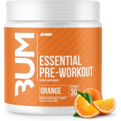Raw Essential Preworkout Powder Orange Chris Bumstead Sports Nutrition
