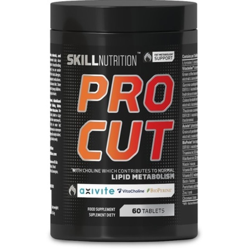 Skill Nutrition Pro Cut Fat Metabolism Support 60 Tablets