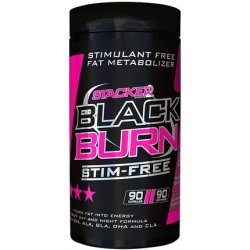 Stacker2 Europe Black Burn Stimfree 90 Capsules