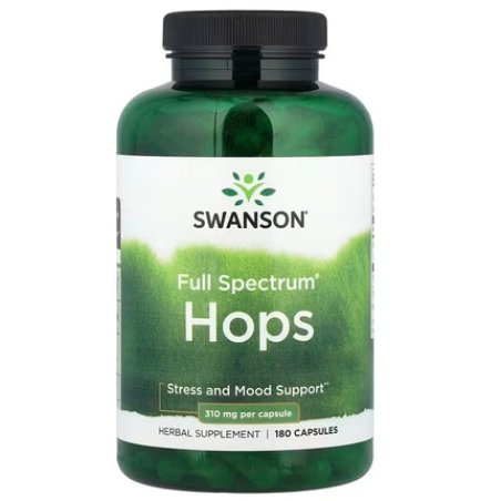 Swanson Full Spectrum Hops 310mg 180 Capsules