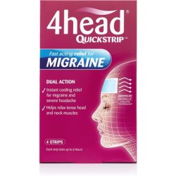 4HEAD Quickstrip Hydro Gel Strips - Pack of 4