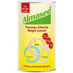 Almased Soya Yogurt and Honey Meal Replacement for Weight Control 500g Unflavored Powder