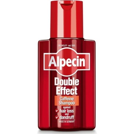 Alpecin Double Effect Shampoo 200ml - Anti-Dandruff and Natural Hair Growth