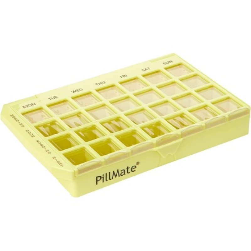 4-T Multi-Purpose Weekly Pill Box with Compartments