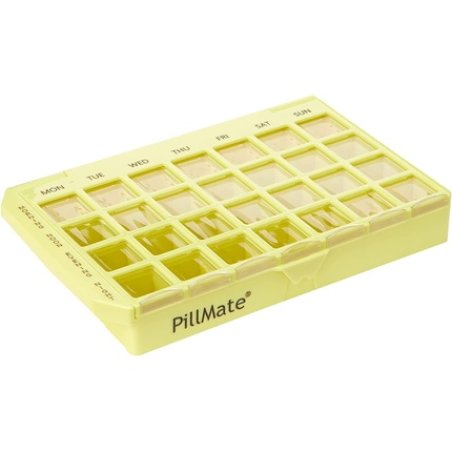 4-T Multi-Purpose Weekly Pill Box with Compartments