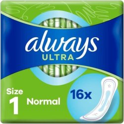 Always Sanitary Pads Ultra Normal 16 Count