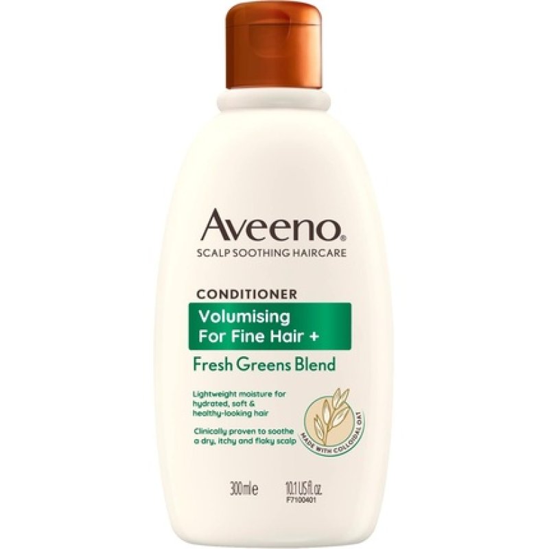 Aveeno Volumizing Fresh Greens Blend Scalp Soothing Oat For Fine Hair