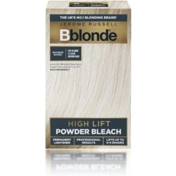 Jerome Russell Bblonde High Lift Bleach Powder for Blonde to Dark Brown Hair Colour with Mineral Oils 4 Sachets 4x 25g