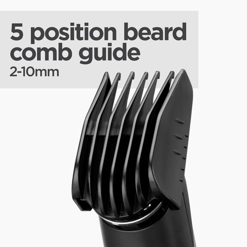 BaByliss Lithium Power Beard Trimmer Battery 14 1 cm Grey