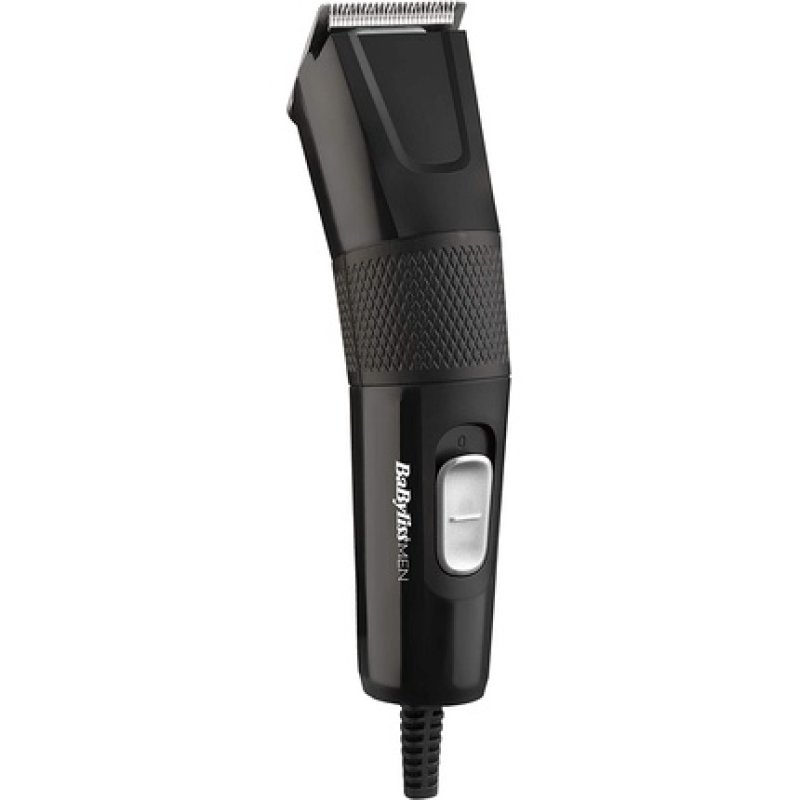 Babyliss 7755U Men Hair Clipper with Diamond Sharp Stainless Steel Blades and 8 Comb Guides - Black