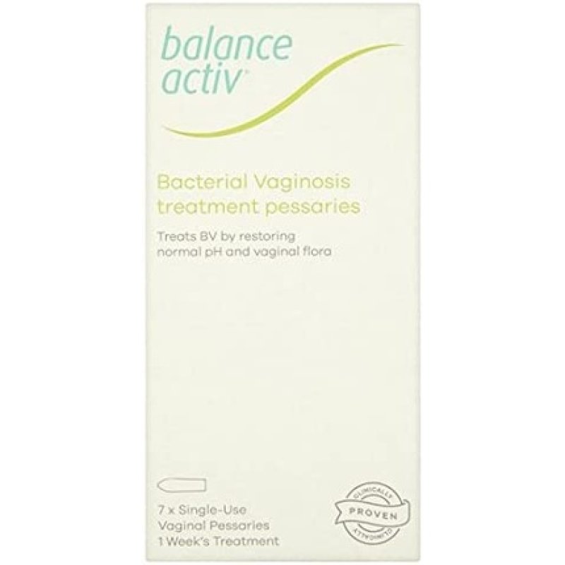 Balance Activ BV Vaginal Pessaries 7 Pessaries Box