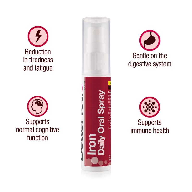 BetterYou Iron Daily Oral Spray 25ml