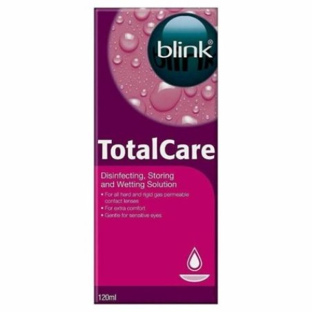 Blink Total Care Disinfection Storage Wetting Solution for Hard Contact Lenses 120ml