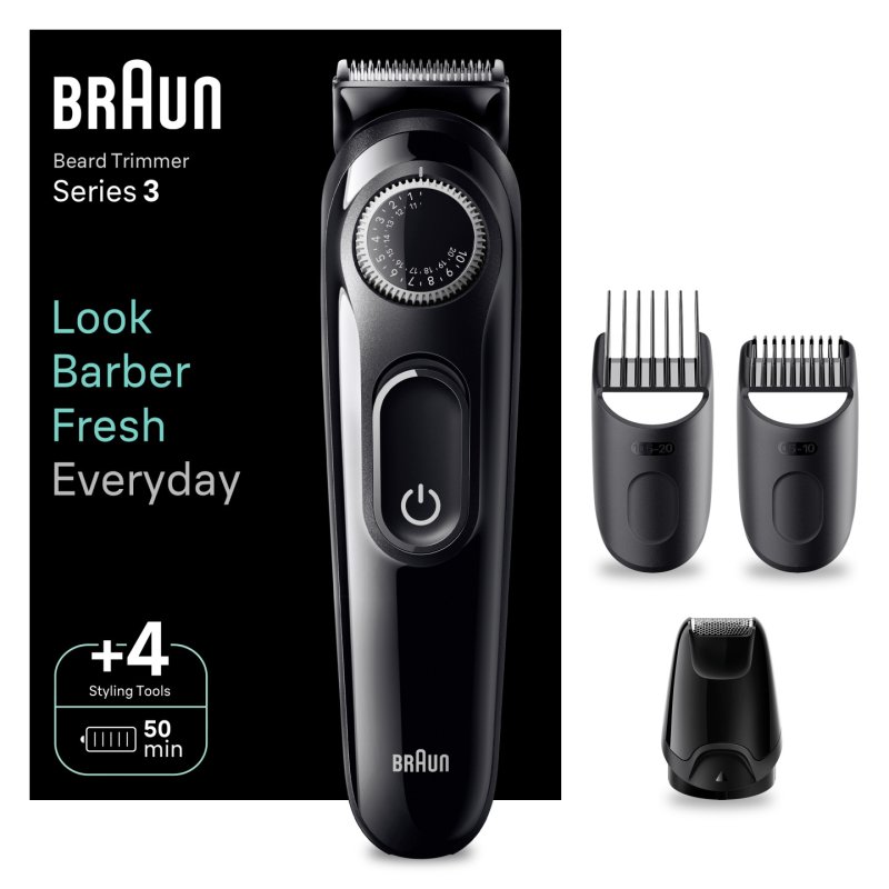 Braun Beard Trimmer 3 Bt3420 Precision Beard Trimming