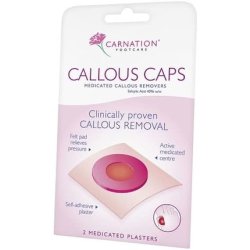Carnation Callous Caps - Pack of 2