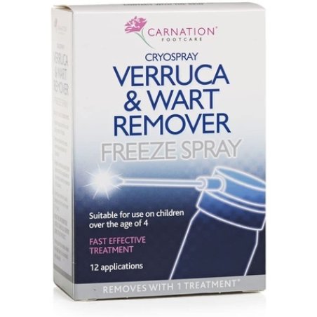 Carnation Verruca and Wart Remover Freeze Spray 50ml