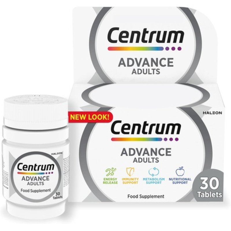 Centrum Advance Multivitamin & Mineral Supplements with 24 Essential Nutrients