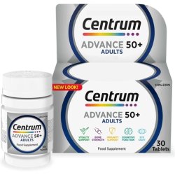 Centrum Advance 50 Multivitamin & Mineral Supplements