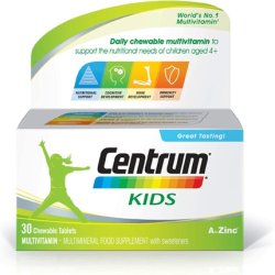 Centrum Kids Multivitamins and Minerals 30 Tablets
